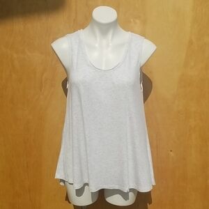 NWT Heather scoop neck boxy tank